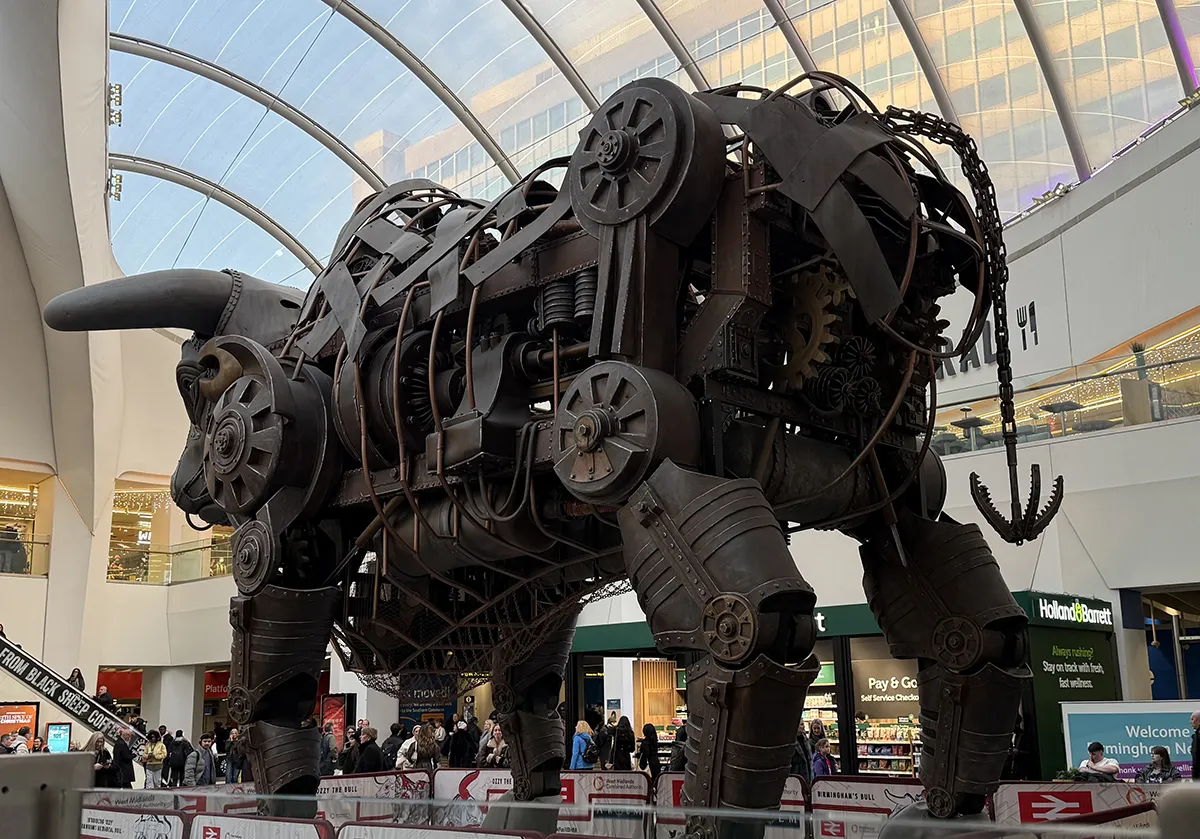 Statue at the Bull Ring