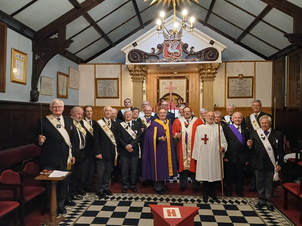 Enthronement Meeting of St John the Evangelist Conclave No. 238